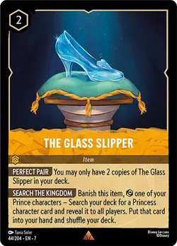 The Glass Slipper - Archazia's Island #44 - Cinderella - Disney - Lorcana - NM - Image 1