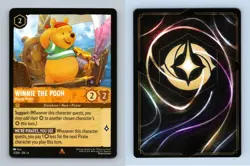 Winnie The Pooh #3/204 Lorcana Azurite Sea 2024 Disney Rare TCG - Image 1
