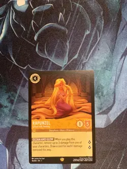 Rapunzel GIFTED WITH HEALING 18/204 Lorcana The First Chapter Disney NM - Image 1