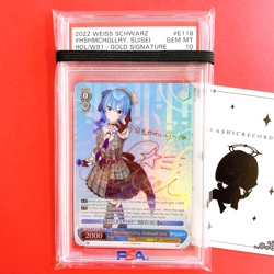 2022 Weiss Schwarz Hoshimachi Suisei Hololive Sp #E118 Hol/W91 GEM MINT - Image 1