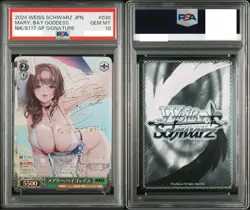 PSA10 Mary Bay Goddess Gold Signature NIKKE Weiss Schwarz JPN NIK/S117-039SP - Image 3