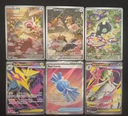 Pokemon TCG Mega Evolution 6 Card Lot , IRs Full Arts Nm 1 - Image 1