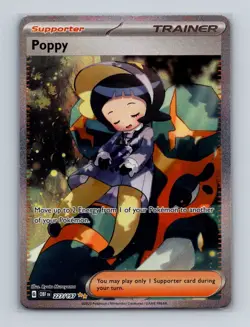 Poppy 227 2023 Pokemon Obsidian Flames Special Illustration Rare Card NM+ - Image 1