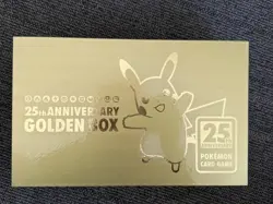 Exclusive Pokemon Japanese 25th Anniversary Golden Box - Without Cards 2021 - Image 1