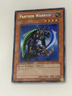 Panther Warrior LIMITED EDITION yu-Gi-Oh! Card CT2-EN006 - Image 1