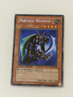 Panther Warrior LIMITED EDITION yu-Gi-Oh! Card CT2-EN006 - Image 2