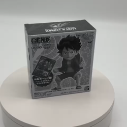 Monkey D Luffy Lecafig Figure Leader Card Box One Piece Japan Collectible w/Card - Image 2