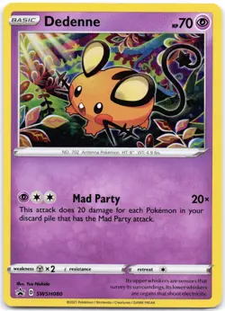 Dedenne SWSH080 Holofoil SWSH: Sword & Shield Promo Cards - Image 1