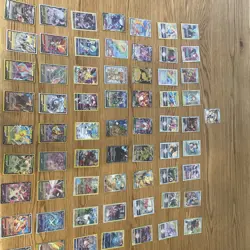 POKEMON CARDS TCG BULK LOADS OF RARE CARDS A STACK OF 64 cards all are good V+ - Image 1