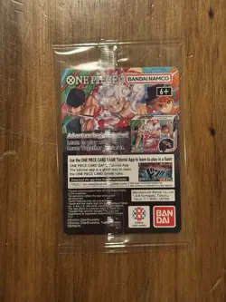 ONE PIECE Card Game Monkey D. Luffy SEALED College Basketball US Voyage Promo. - Image 2
