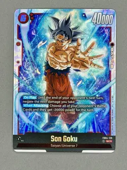 Son Guku Saiyan Universe 7 FB04-129 SCR NM Sku358 Dragon Ball Super Card NM - Image 3