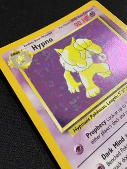 Pokemon Hypno Fossil 8/62 Holo English 1999 TCG WOTC Card - LP - Image 2