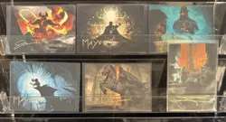 MTG ART SERIES Lot 30 Gold Signatures From Lord Of The Rings. No Duplicates NM - Image 3