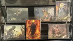 MTG ART SERIES Lot 30 Gold Signatures From Lord Of The Rings. No Duplicates NM - Image 5
