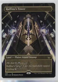 Raffine's Tower (Alternate-Art Borderless) Foil Magic Streets of New Capenna - Image 1