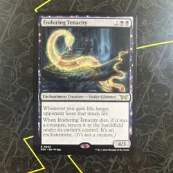 Enduring Tenacity Duskmourn: House of Horror Regular NM R 0095 - Image 1