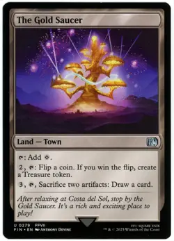 The Gold Saucer - 0279 - Final Fantasy - MTG - NM/M - Image 1