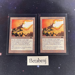 1x MTG Antiquities Rocket Launcher from Estate Collection - Image 1