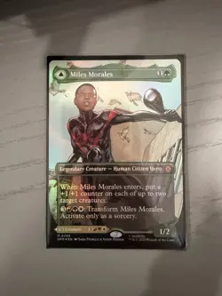 Miles Morales (0234) (Borderless) Marvel's Spider-Man Foil - Image 1
