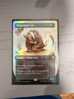 Badgermole Cub (Borderless) Avatar: The Last Airbender Foil - Image 1