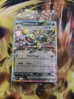 Pokemon TCG Umbreon ex - 060/131 (Prismatic Evolutions Stamp) Promo Card SEALED - Image 1