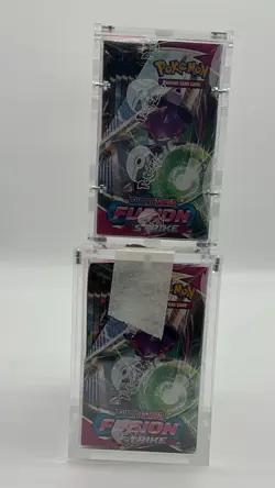 Lot of (3) Pokemon TCG Fusion Strike Half Booster Box Sealed w/ Acrylic Case - Image 5