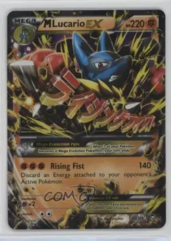 M Lucario EX Pokemon XY Furious Fists #55 - Image 1