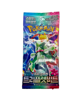 2023 Pokemon Korean SV1a Triplet Beat Booster Pack Lot of (100) - Image 2