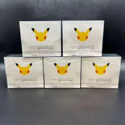 #2 Lot of (5 )Pokemon TCG Celebrations Elite Trainer Box Sealed - Image 1
