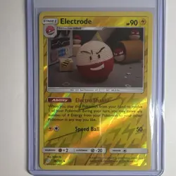 Pokemon Electrode 39/181 Holo Rare Reverse Holo Sm-Team Up HP 90 Electro Shaker - Image 1