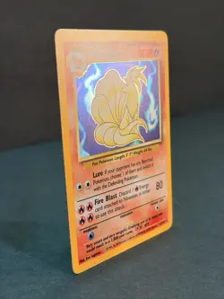 Pokemon Base Set Ninetales Holo - Lightly Played LP - Original Vintage 12/102 - Image 3