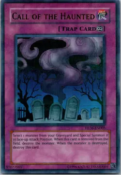 Yugioh Call of the Haunted HL06-EN005 Parallel Rare NM - Image 1