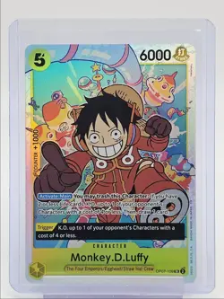 MONKEY D. LUFFY 2024 ONE PIECE 500 YEARS SUPER RARE A OP07-109 Q5571 - Image 1