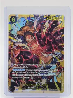 MONKEY D. LUFFY 2025 ONE PIECE ROYAL BLOOD SECRET RARE OP10-118 Q5571 - Image 1