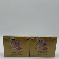Lot of (2) One Piece English OP-04 Kingdoms of Intrigue Booster Box Sealed - Image 1