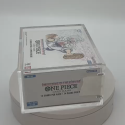 One Piece EN OP-05 Awakening of the New Era Booster Box Sealed w/ Acrylic Case - Image 2