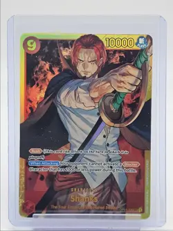 SHANKS 2022 ONE PIECE ROMANCE DAWN SECRET RARE B OP01-120 Q5571 - Image 1