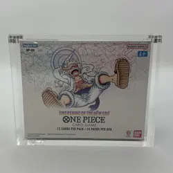 One Piece EN OP-05 Awakening of the New Era Booster Box Sealed w/ Acrylic Case - Image 1