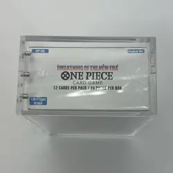 One Piece EN OP-05 Awakening of the New Era Booster Box Sealed w/ Acrylic Case - Image 4