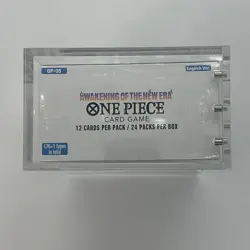 One Piece EN OP-05 Awakening of the New Era Booster Box Sealed w/ Acrylic Case - Image 5