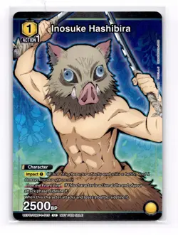 Inosuke Hashibira KMY-1-015 Tournament Promo Union Arena Card Demon Slayer - Image 1