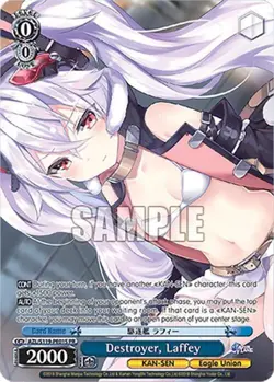 Weiss Schwarz Azur Lane Vol. 2 - Destroyer, Laffey (PR) (Foil) (AZL/S119-PE01) - Image 2