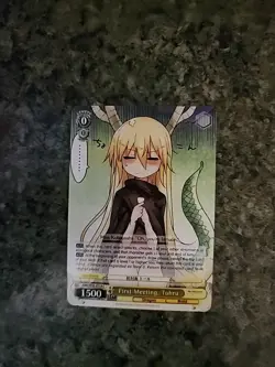 Weiss Schwarz First Meeting, Tohru Miss Kobayashi's Dragon Maid C ws1 - Image 1