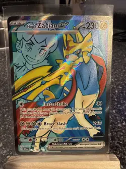 Pokemon TCG Journey Together Hops Zacian EX Card 176/159 Ultra Rare - Image 1