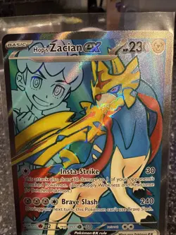 Pokemon TCG Journey Together Hops Zacian EX Card 176/159 Ultra Rare - Image 2