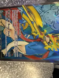 Pokemon TCG Journey Together Hops Zacian EX Card 176/159 Ultra Rare - Image 4