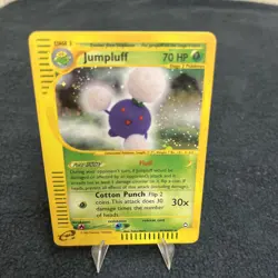 Pokemon TCG Jumpluff 17/147 Aquapolis Rare Non-Holo Card 2002 - Image 2