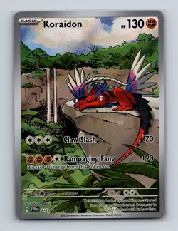 Koraidon 014 Pokemon Scarlet & Violet Base Set Black Star Promo Card NM+ - Image 1