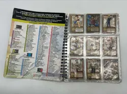 File of Italian 2006 One Piece Cards w/ 4-5 Holos Nami Luffy Zoro Robin Chopper - Image 1