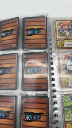 File of Italian 2006 One Piece Cards w/ 4-5 Holos Nami Luffy Zoro Robin Chopper - Image 2
